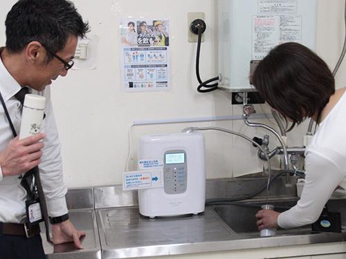 日本トリムの整水器は企業の職場への導入が進んでいる